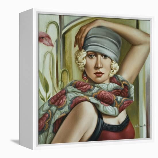 Grey Cloche-Catherine Abel-Framed Premier Image Canvas