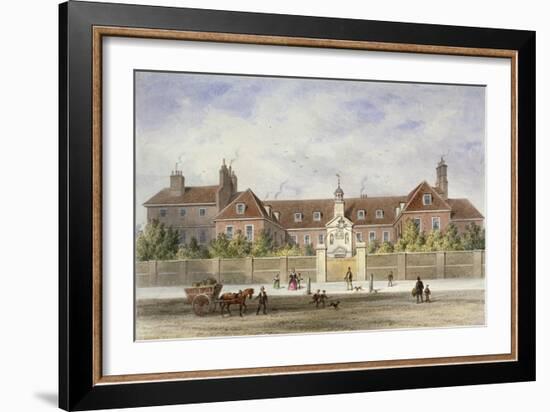 Grey Coat Hospital, Tothill Fields, Westminster, London, C1840-Thomas Hosmer Shepherd-Framed Giclee Print