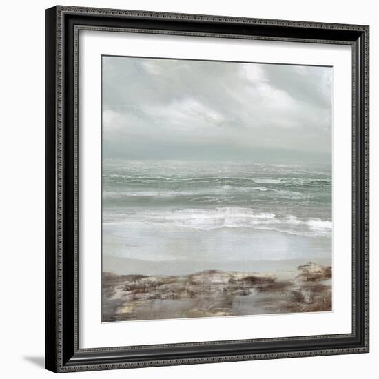 Grey Dawn-Gold Caroline-Framed Art Print