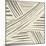 Grey Diagonal Stripe Pattern-Little Dean-Mounted Photographic Print