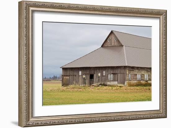 Grey Flower Barn-Dana Styber-Framed Photographic Print