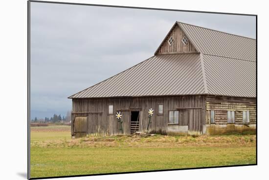 Grey Flower Barn-Dana Styber-Mounted Photographic Print