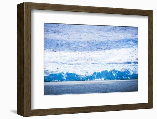 Grey Glacier (Glaciar Grey), Torres Del Paine National Park, Patagonia, Chile, South America-Matthew Williams-Ellis-Framed Photographic Print