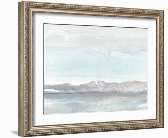 Grey Horizon-Rob Delamater-Framed Art Print