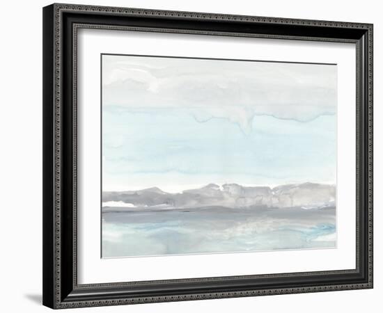 Grey Horizon-Rob Delamater-Framed Art Print