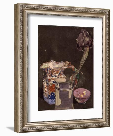 Grey Iris, 1855-Charles Rennie Mackintosh-Framed Giclee Print