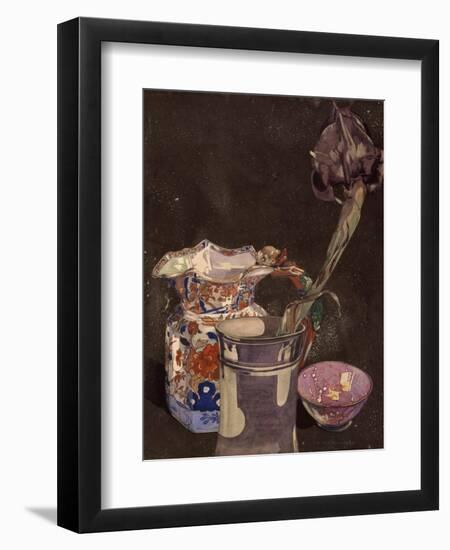 Grey Iris, 1855-Charles Rennie Mackintosh-Framed Giclee Print