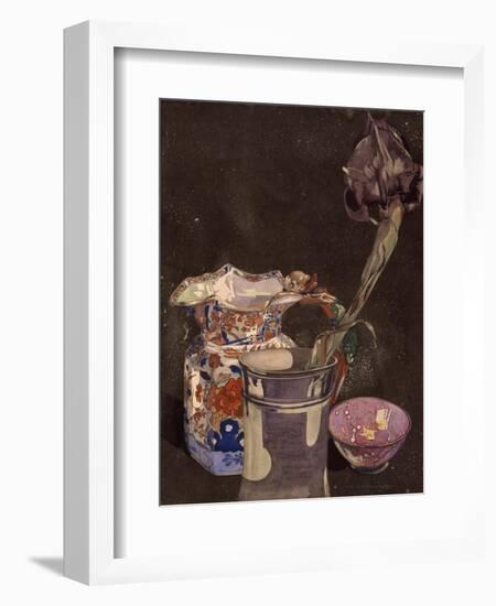 Grey Iris, 1855-Charles Rennie Mackintosh-Framed Giclee Print