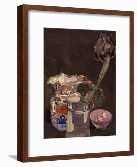 Grey Iris, 1855-Charles Rennie Mackintosh-Framed Giclee Print