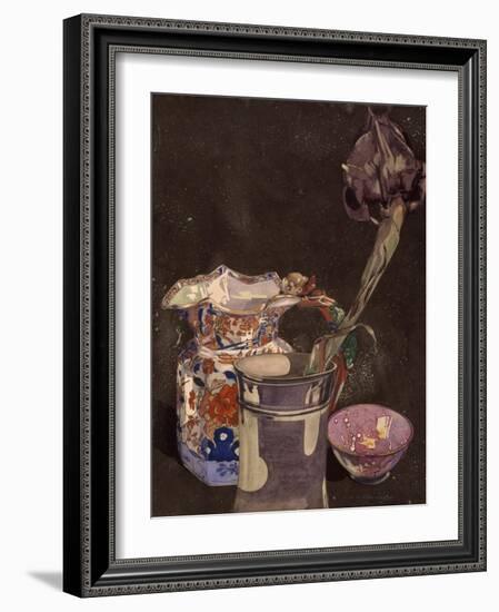 Grey Iris, 1855-Charles Rennie Mackintosh-Framed Giclee Print