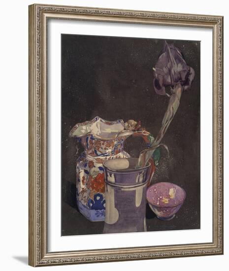 Grey Iris-Charles Rennie Mackintosh-Framed Giclee Print