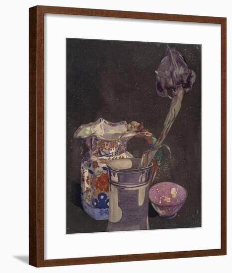 Grey Iris-Charles Rennie Mackintosh-Framed Giclee Print