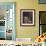 Grey Iris-Charles Rennie Mackintosh-Framed Art Print displayed on a wall