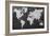 Grey Map-Natasha Wescoat-Framed Giclee Print