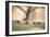 Grey Monjitas, Xolmis Cinereus, in the Morning Mist at Ibirapuera Park-Alex Saberi-Framed Photographic Print