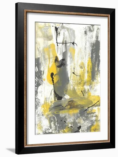 Grey Movement I-Joyce Combs-Framed Art Print