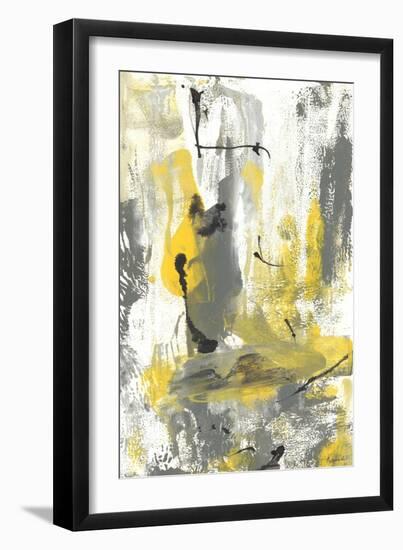 Grey Movement I-Joyce Combs-Framed Art Print