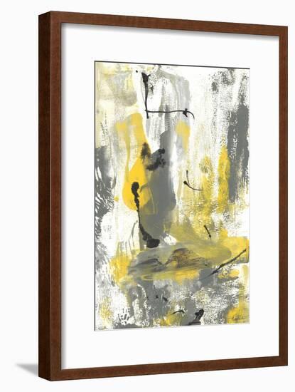 Grey Movement I-Joyce Combs-Framed Art Print