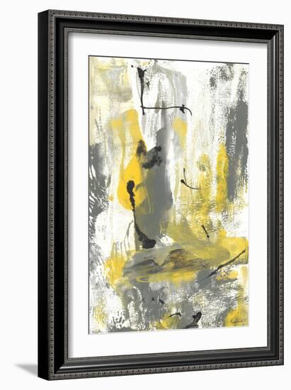 Grey Movement I-Joyce Combs-Framed Art Print