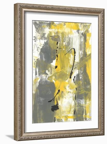 Grey Movement II-Joyce Combs-Framed Art Print