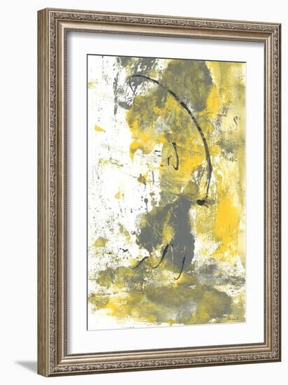 Grey Movement III-Joyce Combs-Framed Art Print