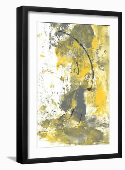 Grey Movement III-Joyce Combs-Framed Art Print