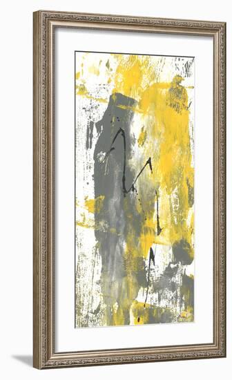 Grey Movement IV-Joyce Combs-Framed Art Print