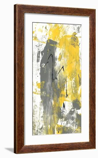 Grey Movement IV-Joyce Combs-Framed Art Print