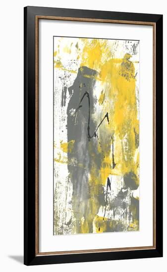 Grey Movement IV-Joyce Combs-Framed Art Print