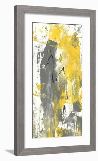 Grey Movement IV-Joyce Combs-Framed Art Print