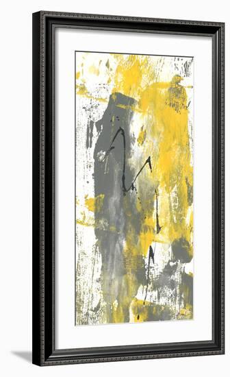 Grey Movement IV-Joyce Combs-Framed Art Print