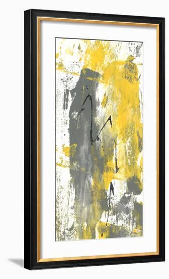 Grey Movement IV-Joyce Combs-Framed Art Print