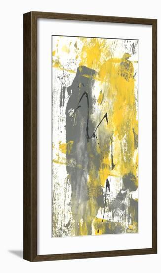 Grey Movement IV-Joyce Combs-Framed Art Print