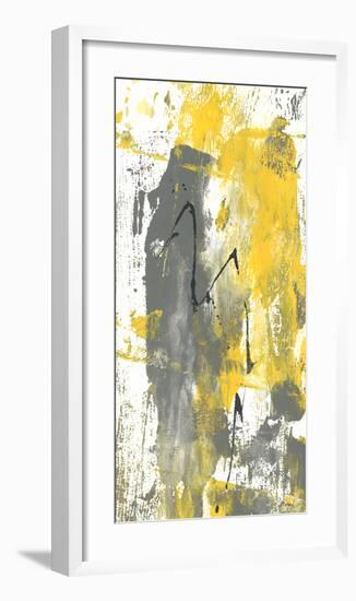 Grey Movement IV-Joyce Combs-Framed Art Print