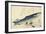 Grey Mullet, Camellia and Udo-Utagawa Hiroshige-Framed Giclee Print