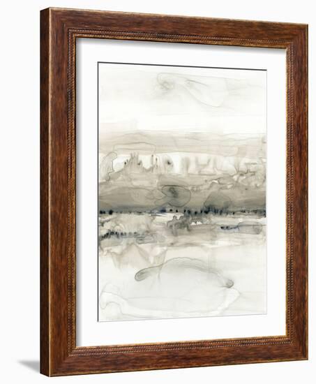 Grey on the Horizon I-Jennifer Goldberger-Framed Art Print