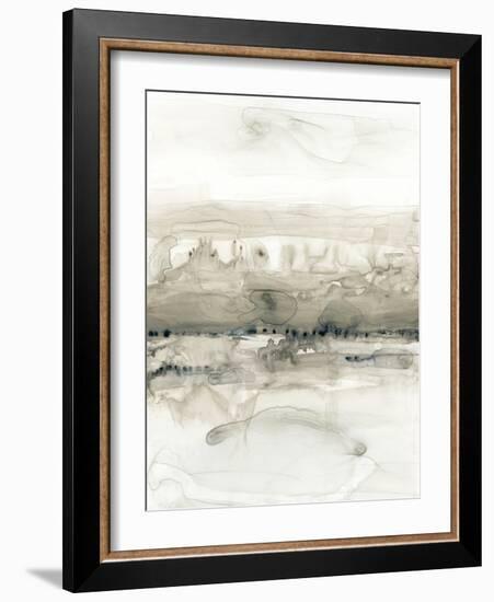 Grey on the Horizon I-Jennifer Goldberger-Framed Art Print