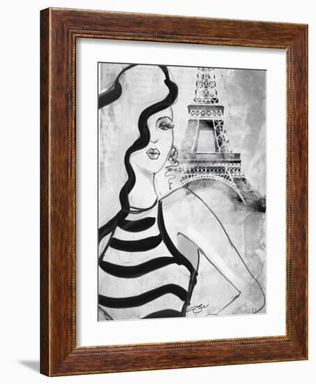 Grey Paris-Jodi Pedri-Framed Art Print