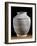 Grey pottery vessel decorated with panels of animal designs, from the Hili tombs-Werner Forman-Framed Giclee Print