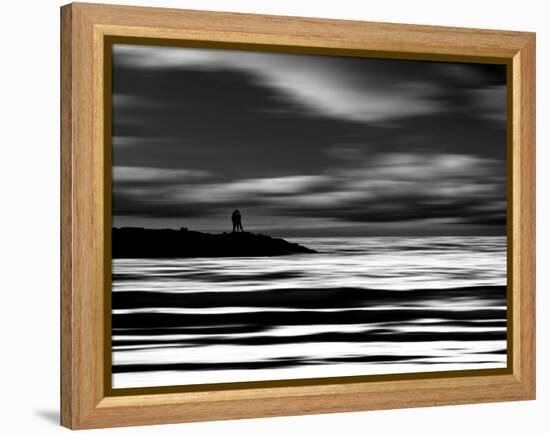 Grey Romance-Josh Adamski-Framed Premier Image Canvas