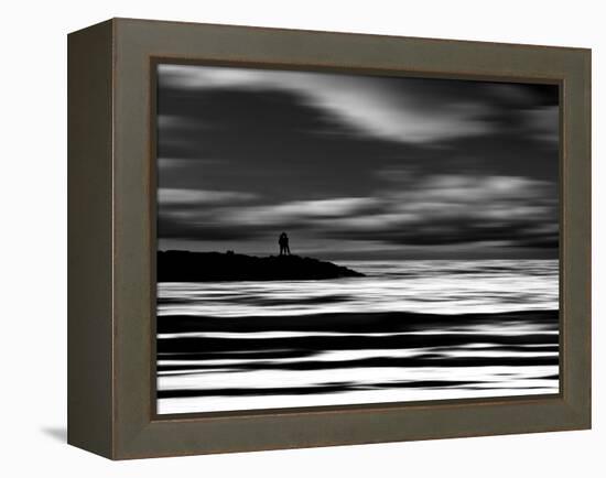 Grey Romance-Josh Adamski-Framed Premier Image Canvas