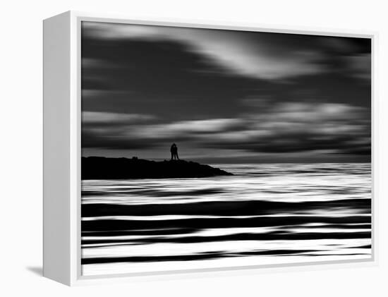 Grey Romance-Josh Adamski-Framed Premier Image Canvas