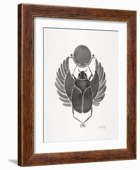 Grey Scarab-Cat Coquillette-Framed Art Print