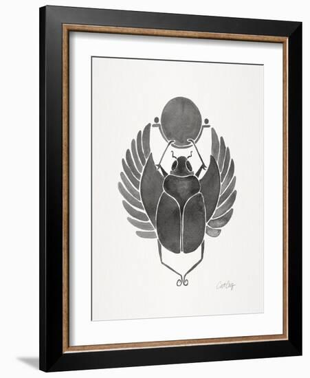 Grey Scarab-Cat Coquillette-Framed Art Print