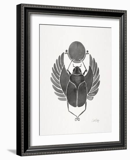 Grey Scarab-Cat Coquillette-Framed Art Print