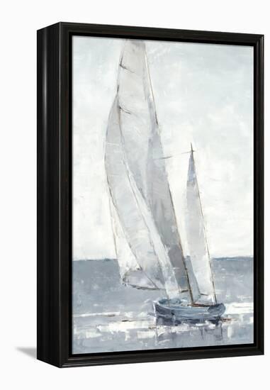 Grey Seas I-Ethan Harper-Framed Stretched Canvas