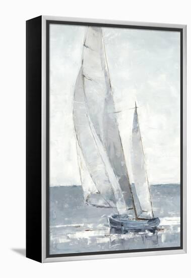 Grey Seas I-Ethan Harper-Framed Stretched Canvas