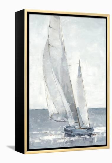 Grey Seas I-Ethan Harper-Framed Stretched Canvas