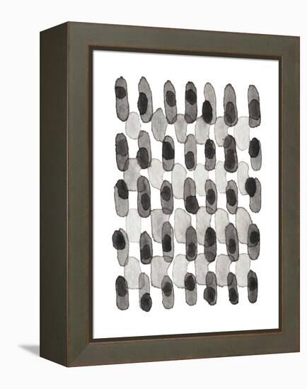 Grey Slate I-Nikki Galapon-Framed Stretched Canvas