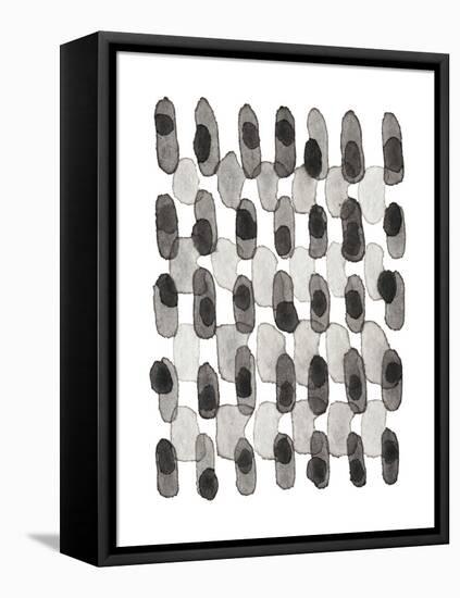 Grey Slate I-Nikki Galapon-Framed Stretched Canvas